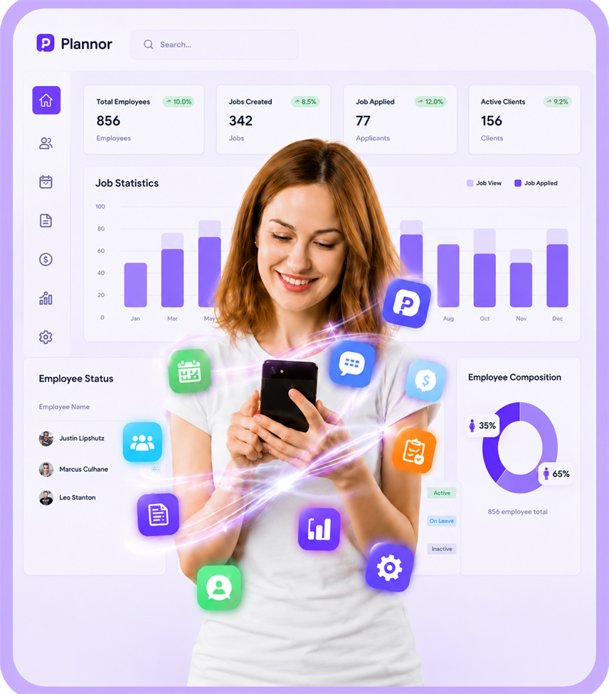 Plannor Nursing Solutions workforce dashboard